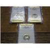 Image 1 : 1963-65 JEFFERSON NICKELS SGS 3 SLABS