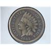 Image 1 : 1862 INDIAN HEAD CENT RIM NICK (FINE)