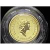 Image 1 : 1997 $5 AUSTRALIAN NUGGET 1/20 OZ GOLD .9999 PURE