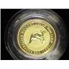 Image 2 : 1997 $5 AUSTRALIAN NUGGET 1/20 OZ GOLD .9999 PURE