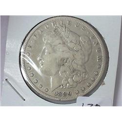 1889-O MORGAN SILVER DOLLAR