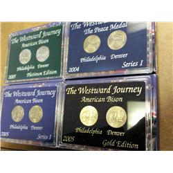 4-WESTWARD JOURNEY NICKEL SETS (AS SHOWN)
