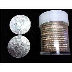 ROLL OF 20-1990'S KENNEDY HALF DOLLARS (UNC)