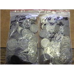 APPROX. 170 NO DATE BUFFALO NICKELS P/D/S