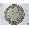Image 1 : 1913-D BARBER HALF DOLLAR (VERY GOOD)