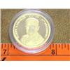 Image 1 : HARRY S. TRUMAN 14K GOLD TOKEN 3.1 GRAMS