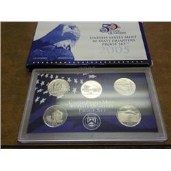 2005 US 50 STATE QUARTERS PROOF SET