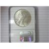 Image 2 : 1922 PEACE SILVER DOLLAR NGC BRILLIANT UNC