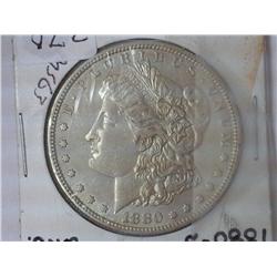 1880-S MORGAN SILVER DOLLAR (UNC)