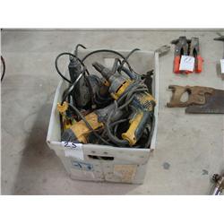 SCREW GUNS , IMPACTS, & DRILL PARTS (X1) TUB (NEEDS HELP)
