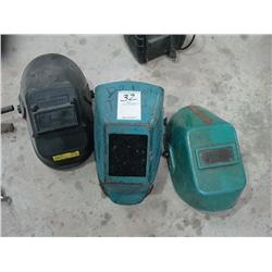 WELDING HOODS (X3)