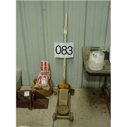 FLOOR JACK BLEEDS OFF
