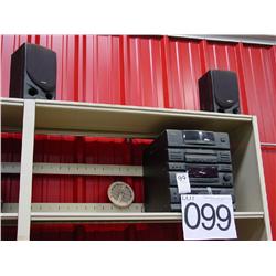 STEREO W/SPEAKERS
