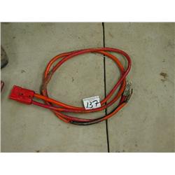 BATTERY CABLES W/PLUGS