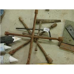 TIRE TOOL & WEDGES (X3) W/BONUS