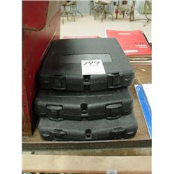 DOCUMENT BOXES FOR EQUIPMENT (X3)