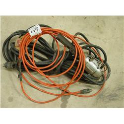 EXT CORDS & DROP LIGHT (X2)