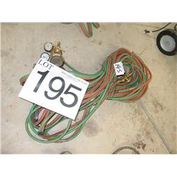 100’ TORCH HOSE, REGULATORS & TORCH