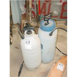 CHEMICAL SPRAY CONTAINERS (X3)