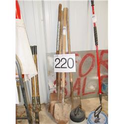 SHOVELS (X4)