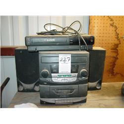 STEREO & VCR