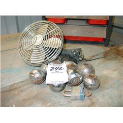 TRAILER BALLS & FAN 12 VOLT