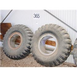 20” TIRE W/RIMS (X2)