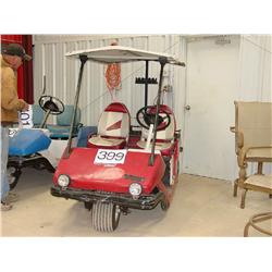 CUSHMAN 3 WHEEL GOLF CART W/TOP