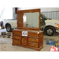 DRESSER W/MIRROR