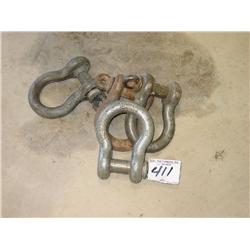 SHACKLES (X4) 8 ½ TON