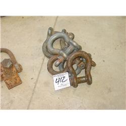 SHACKLES (X5) 6 ½ TON