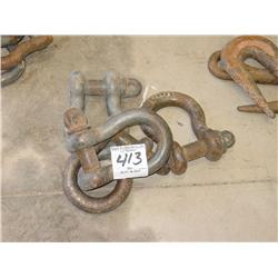 SHACKLES (X4) 8 ½ TON
