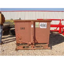 FORKLIFT TILTING DUMPSTER