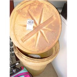 O-RING CONTAINER W/PVC