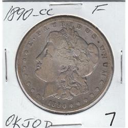 1890 CC CARSON CITY $1 MORGAN SILVER