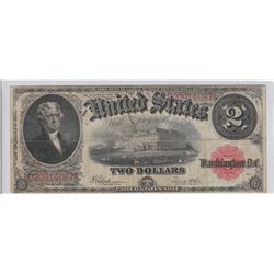 ALWAYS POPULAR $2 1917 LEGAL TENDER RED SEAL