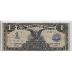 $1 BLACK EAGLE SILVER CERTIFICATE 1899