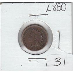 1860 INDIAN HEAD CENT