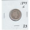 Image 1 : SILVER BARBER DIME 1899 S