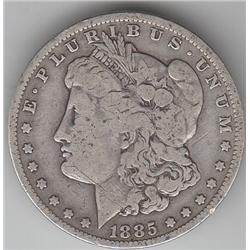 1885 O SILVER MORGAN $1