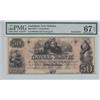 Image 1 : $50 CANAL PMG SUPERB GEM 67 EPQ STUNNING