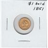 Image 1 : $1 GOLD 1851 DOLLAR