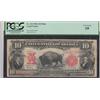 Image 1 : $10 BISON 1901 FR 121 MULE PCGS GRADED LEGAL TENDER