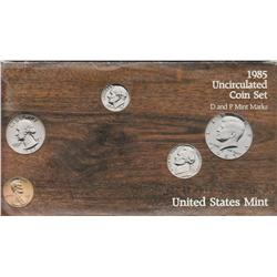 1985 MINT SET D AND P MARKS