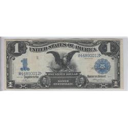 SUPER EYE APPEAL $1 1899 SILVER CERTIFICATE EAGLE