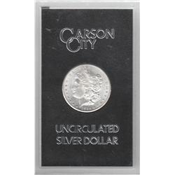 FLASHY $1 CARSON CITY GSA MORGAN IN BOX 1884 CC