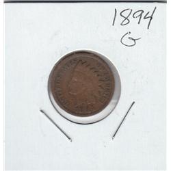 1894 INDIAN HEAD CENT NICE DATE
