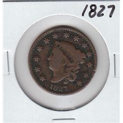 1827 LARGE CENT