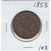 Image 1 : 1853 LARGE CENT COPPER