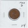 Image 1 : 1922 D WHEAT CENT MEMORIAL !!! NICE DATE